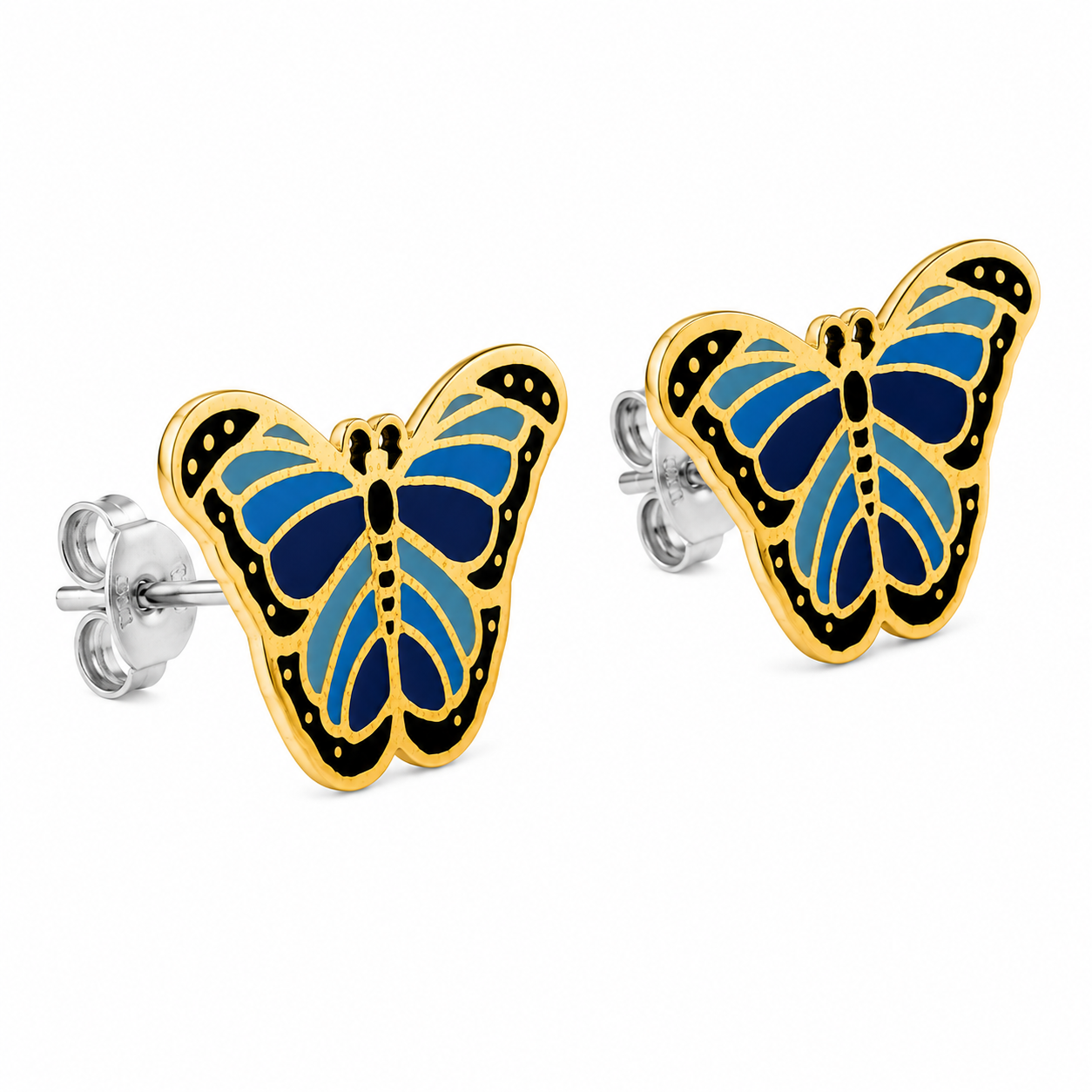 Aretes Morpho Bronce