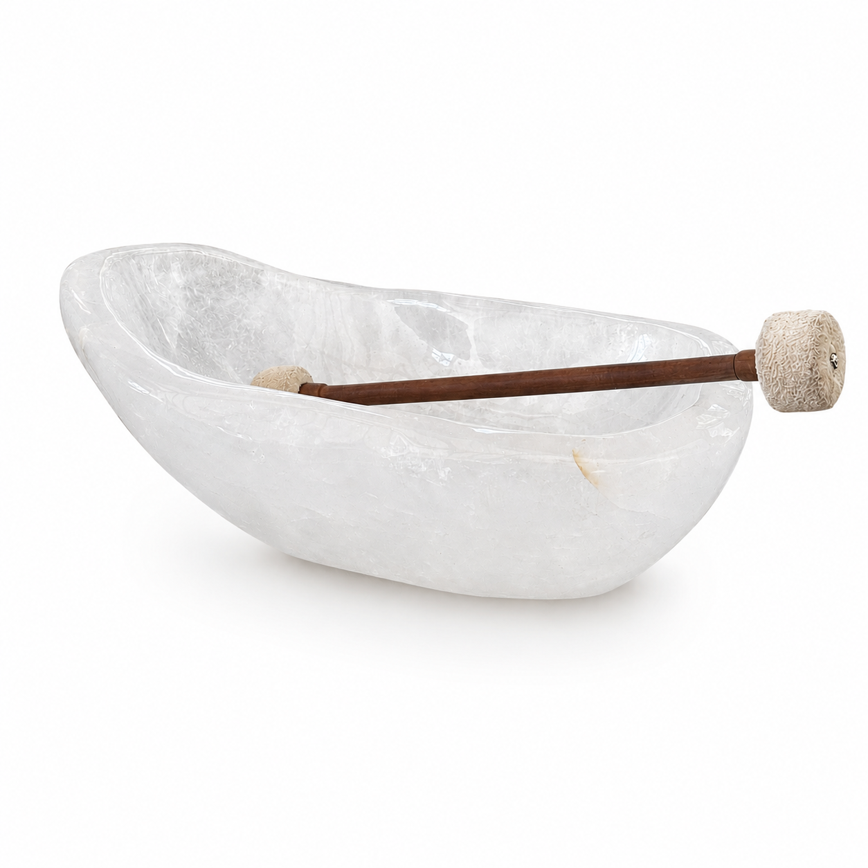 Bowl grande de Cuarzo Blanco