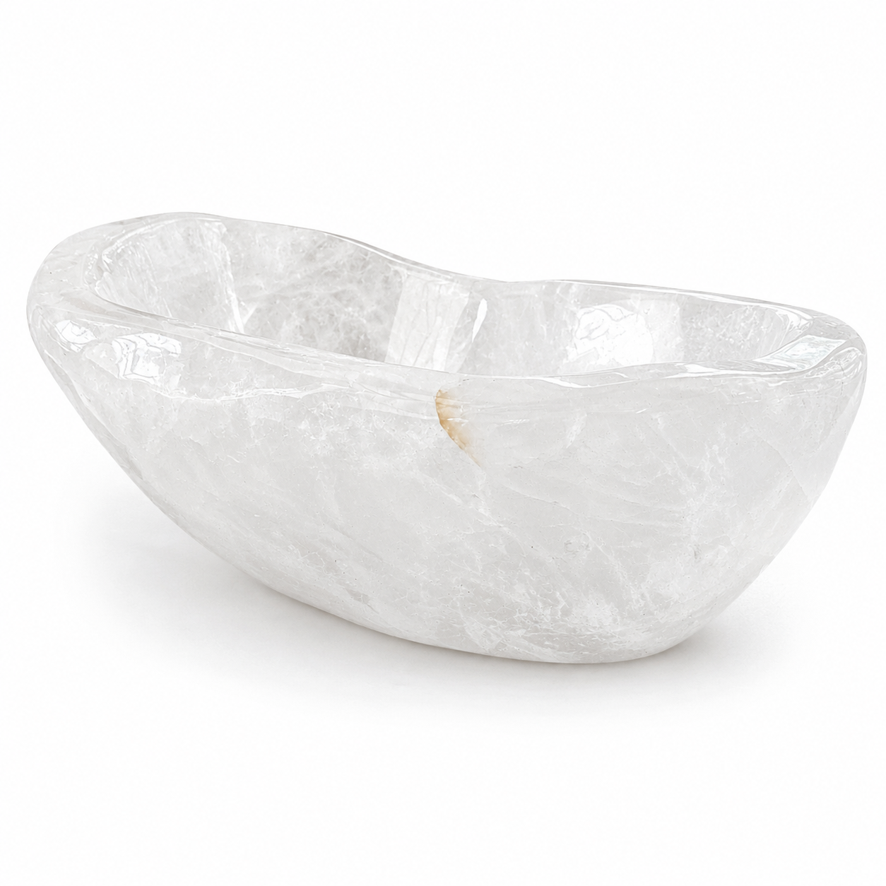 Bowl grande de Cuarzo Blanco