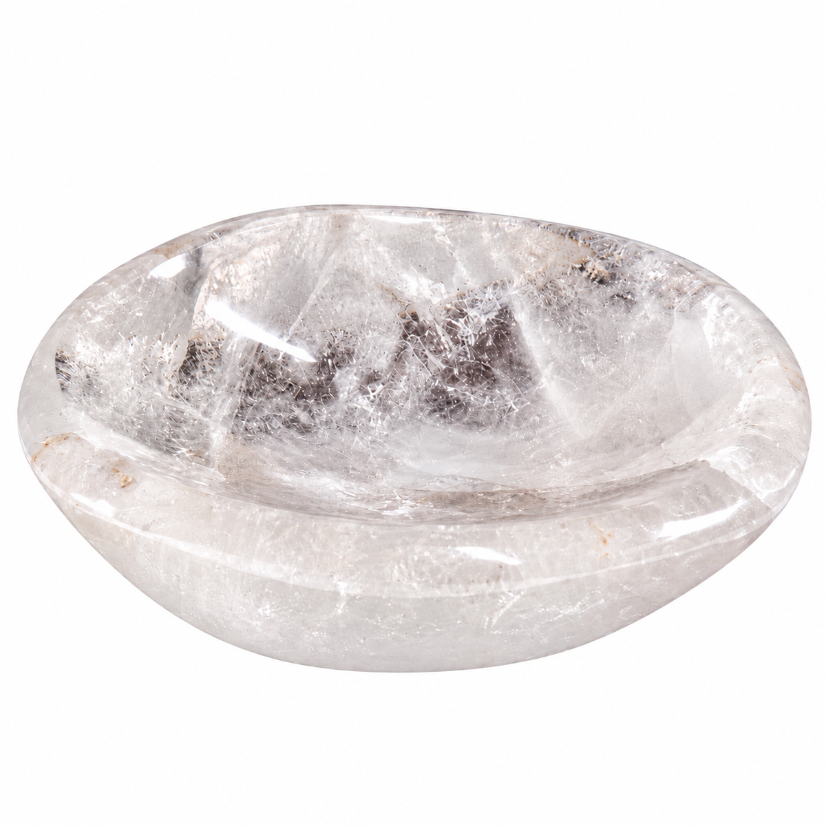 Bowl de Cuarzo Blanco 9.5 x 7.5 cm