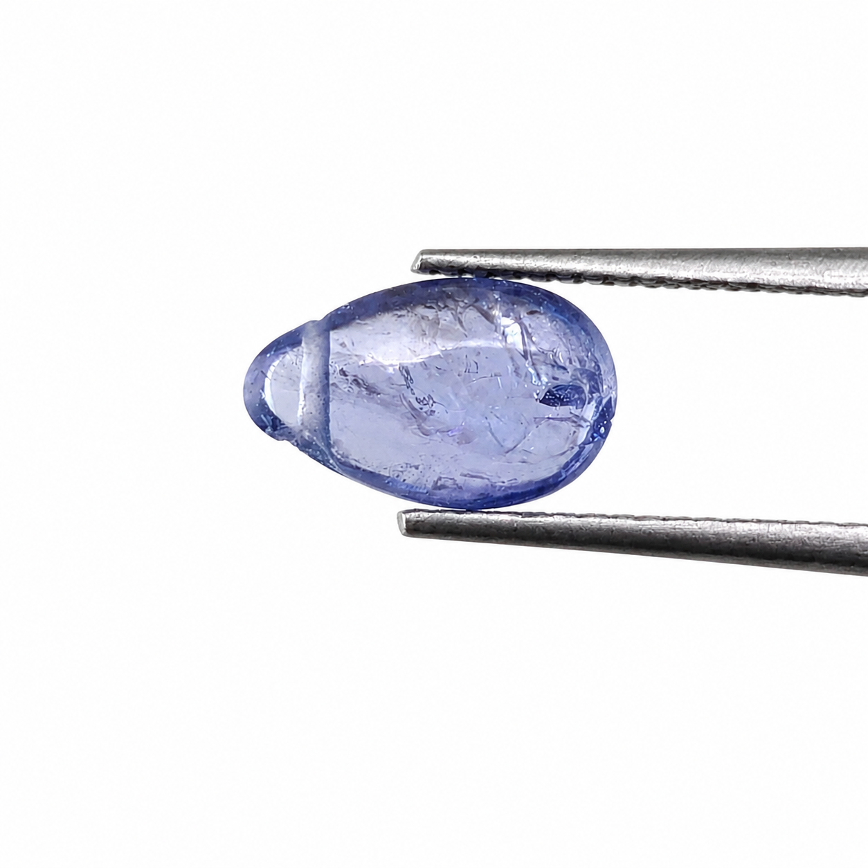 Briolette de Tanzanita 4x7 mm