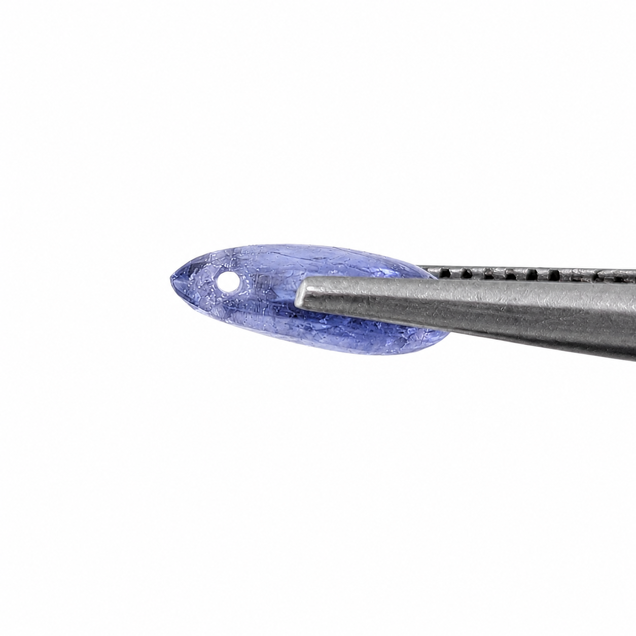 Briolette de Tanzanita 4x7 mm