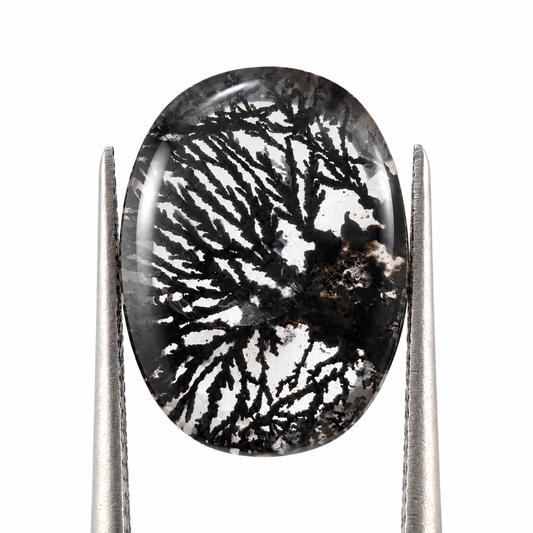 Cuarzo Dendrítico Ovalado 16 x 12 mm
