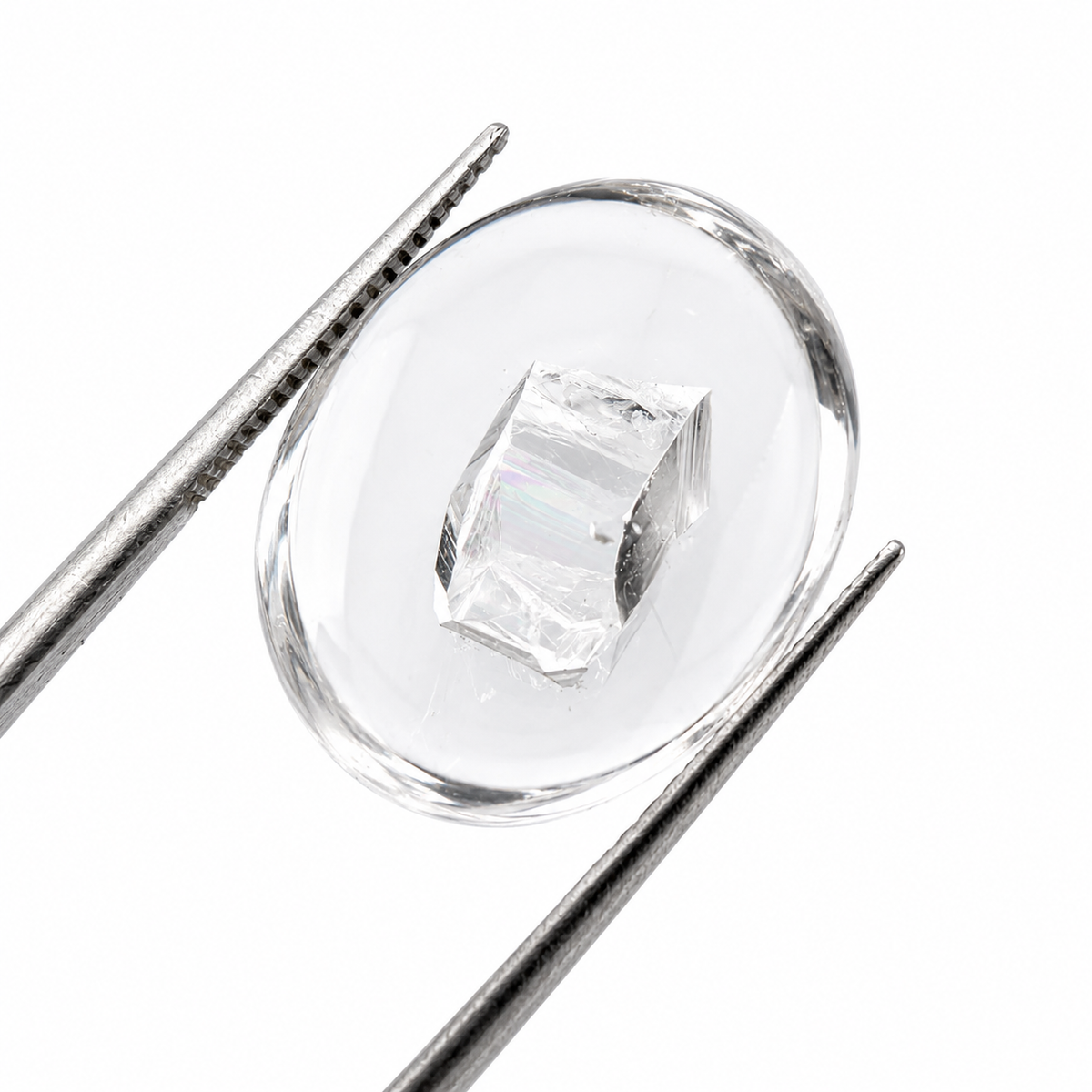 Cuarzo de segunda generación Cabuchon Ovalado 21 mm x 16 mm