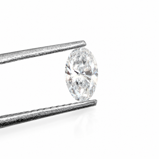 Diamante de Laboratorio Facetado Ovalado 5 x 3 mm