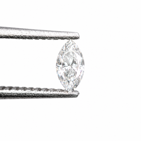 Diamante de Laboratorio Facetado Marquesa 4 x 2 mm
