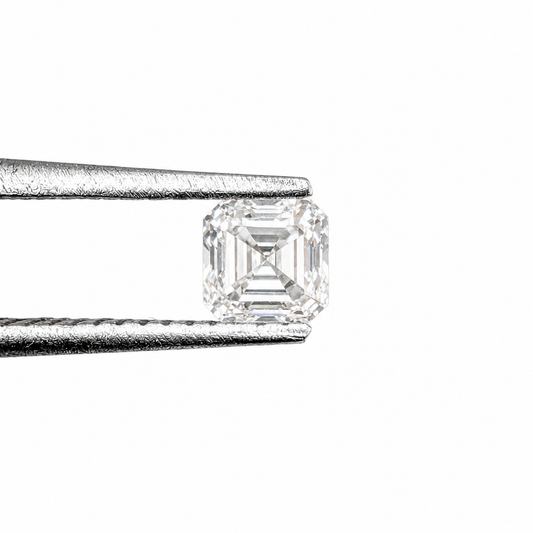 Diamante de Laboratorio Facetado Asscher 3 mm