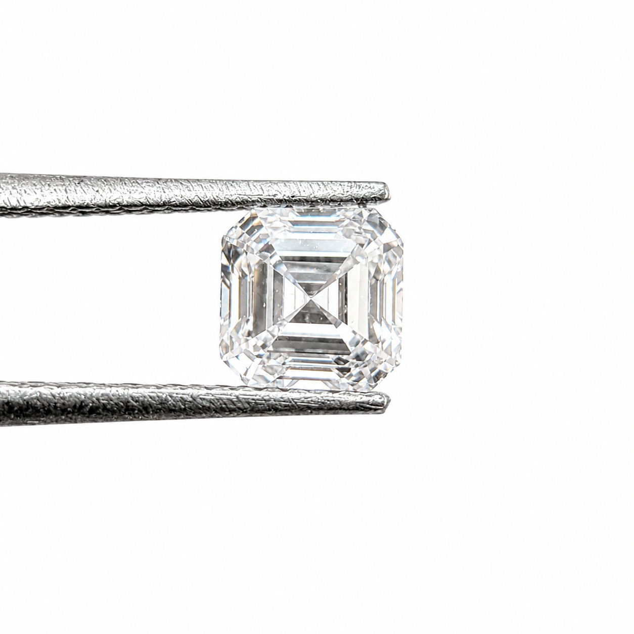 Diamante de Laboratorio 4 mm Asscher