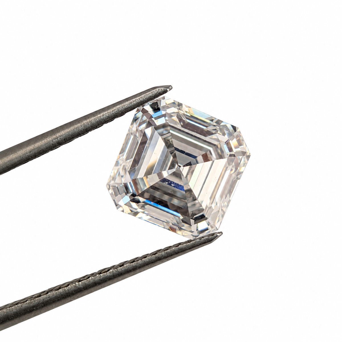 Diamante de Laboratorio Facetado Asscher 7 mm
