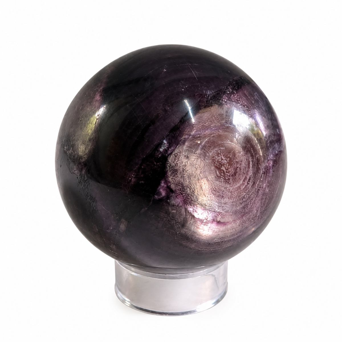 Esfera Pulida de Lepidolita 5.8 cm