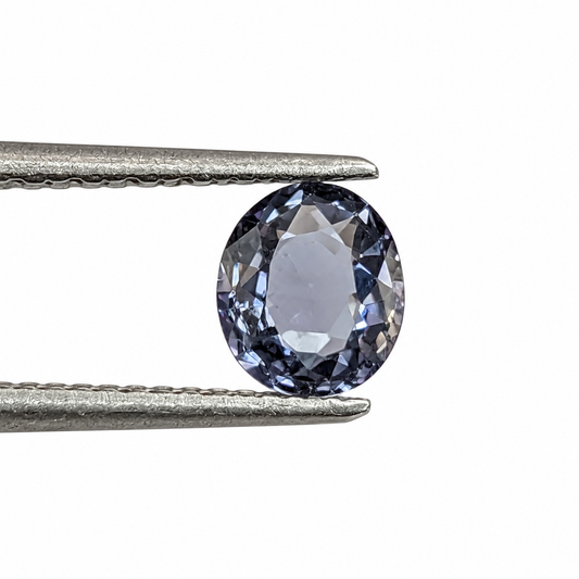 Espinela Azul Facetada Ovalada 5.3 x 4.8 mm