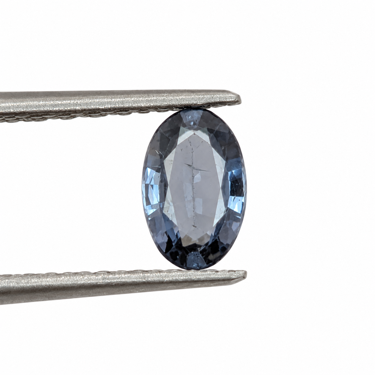 Espinela Azul Facetada Ovalada ~6 x 4 mm
