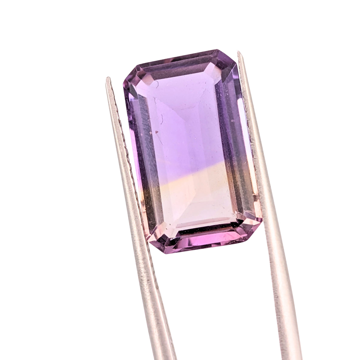 Ametrino Facetado Rectangular 17.48 x 10.54 mm