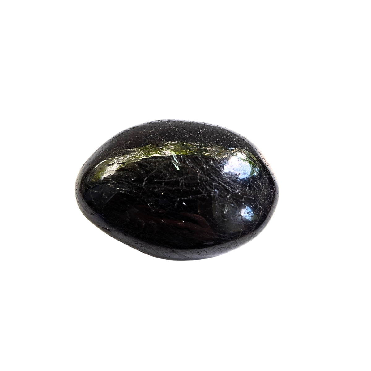 Pebble de Turmalina Negra 6 x 4.5 cm