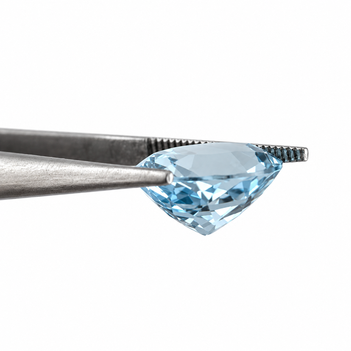 Topacio Sky Blue Facetado Ovalada 10 x 8 mm