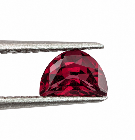 Granate Raspberry Facetado Forma Libre 6 x 4 mm