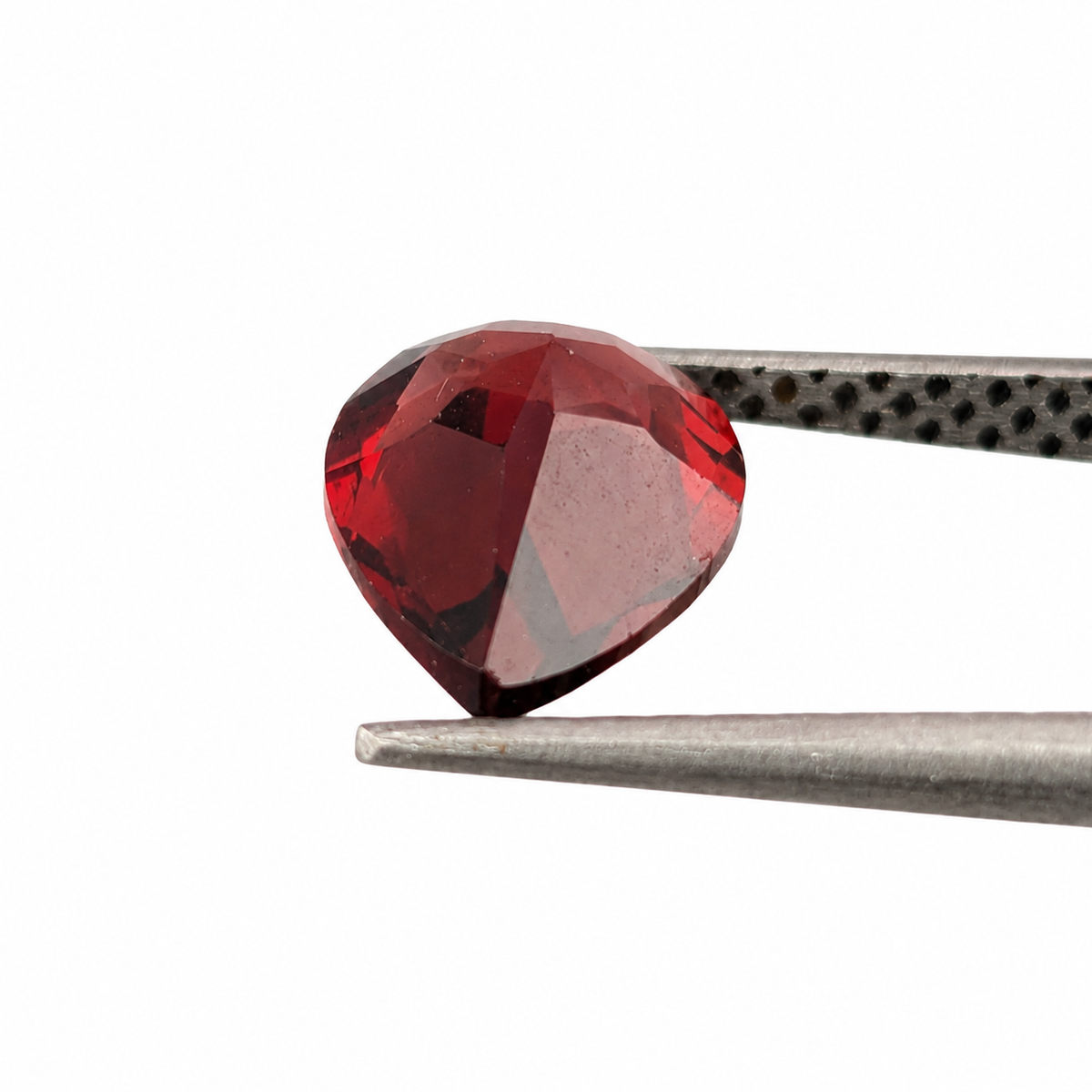 Granate Rojo Facetado Pera 8 x 6 mm