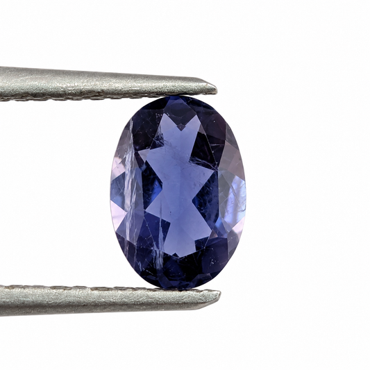 Iolita Facetada Ovalada 6 x 4 mm