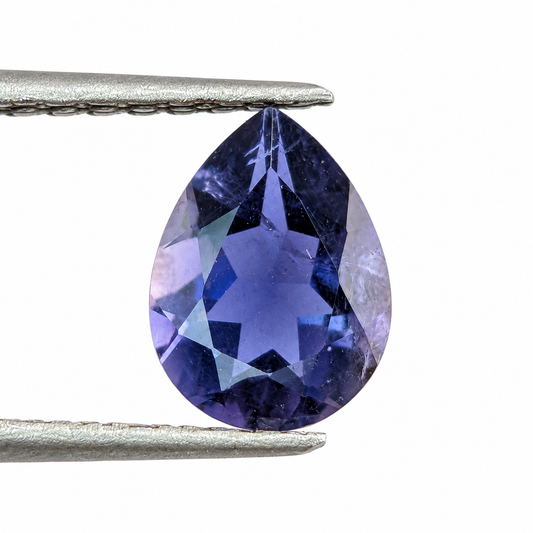 Iolita Facetada Pera 8 x 6 mm