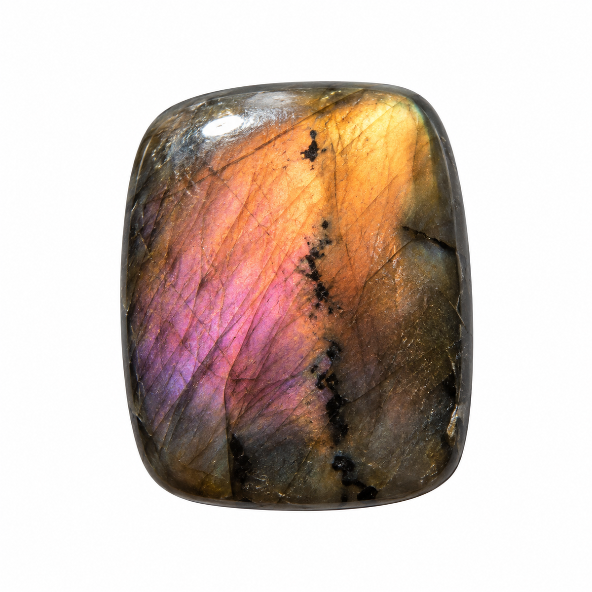 Labradorita Cabuchón Cojín 19 x 18 mm