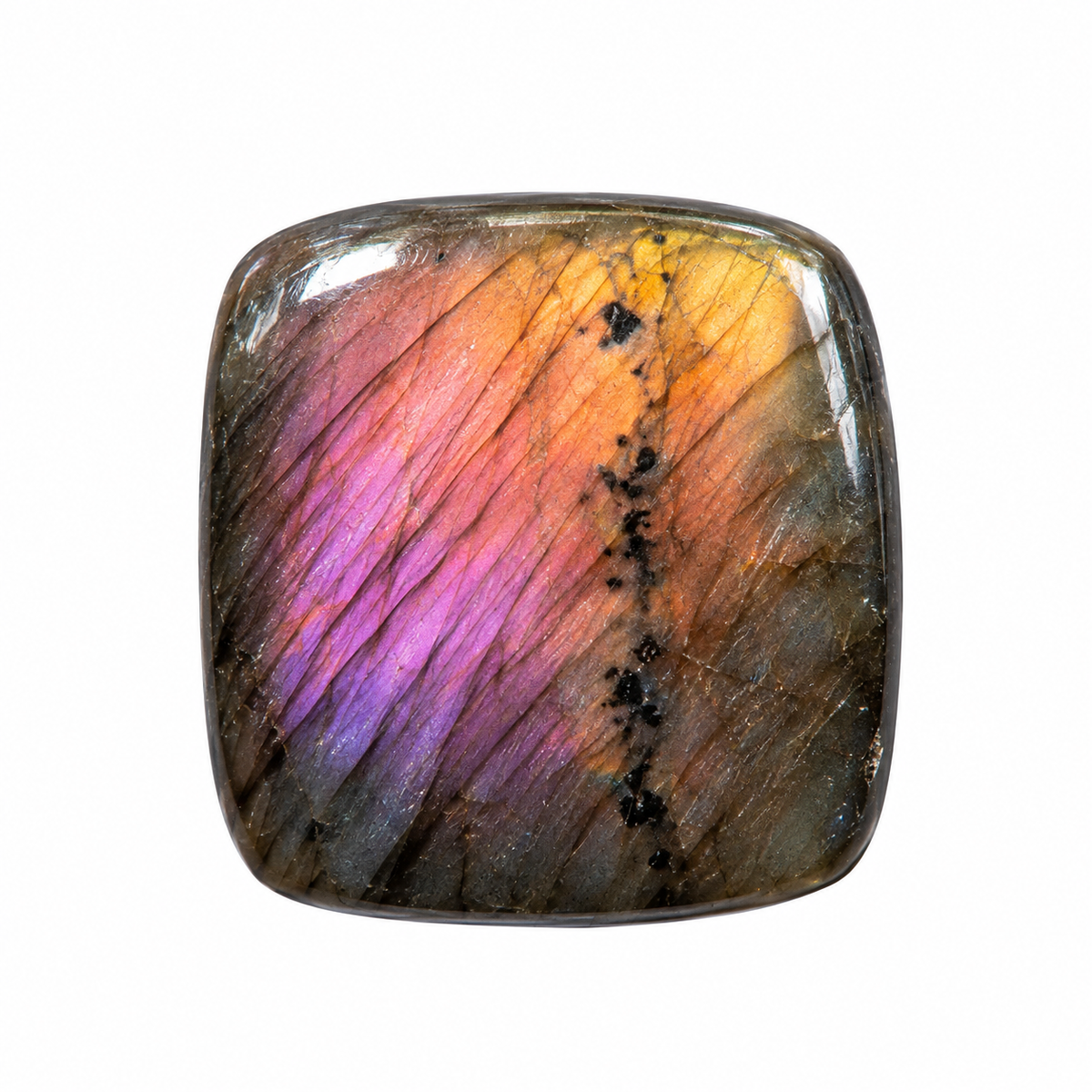Labradorita Cabuchón Cojín 19 x 18 mm