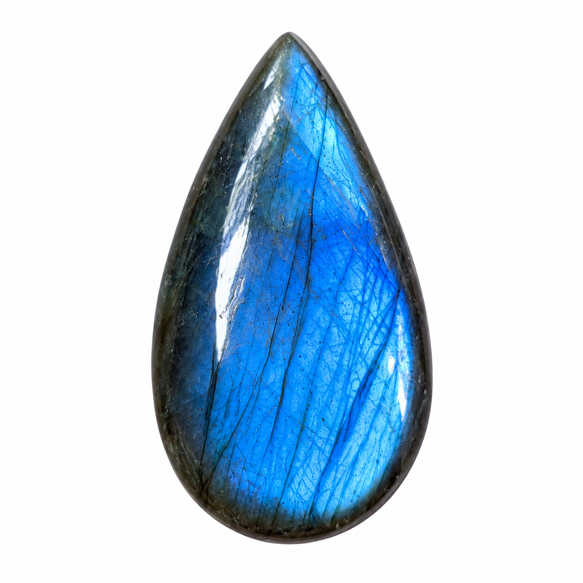 Labradorita Cabuchón Gota 45 x 22.5 mm