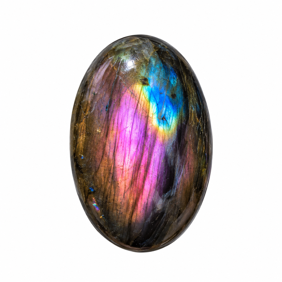 Labradorita Cabuchón Ovalada 21 x 14 mm