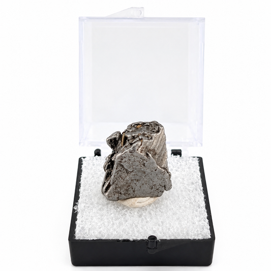 Meteorito Aletai en Caja de acrílico ~3.5 cm
