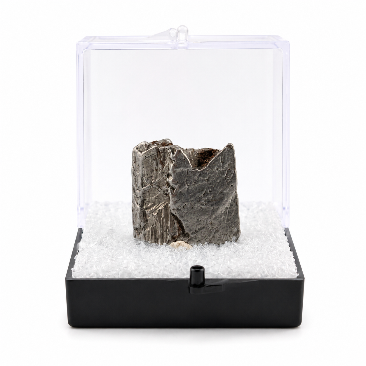Meteorito Aletai en Caja de acrílico ~3.5 cm