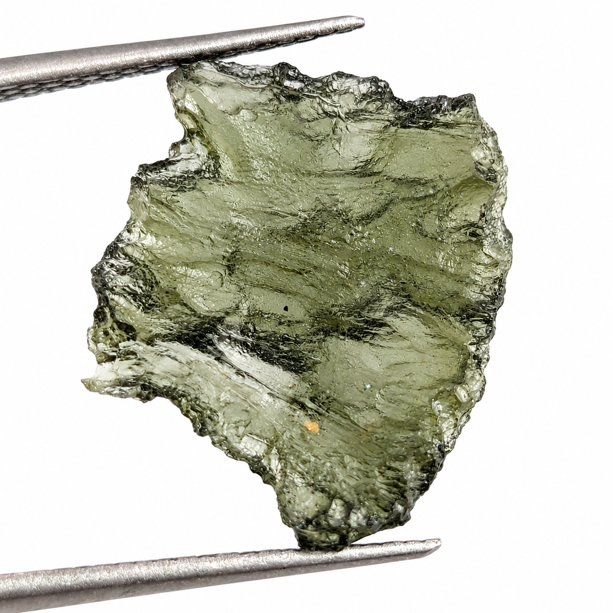 Moldavita En bruto 16 x 12 mm