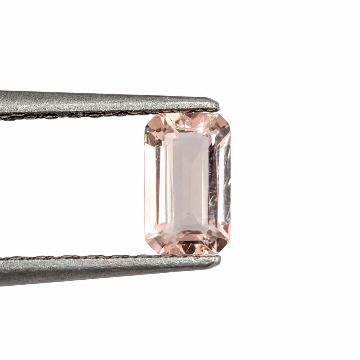 Morganita Facetada Cojín alargado 6 x 4 mm