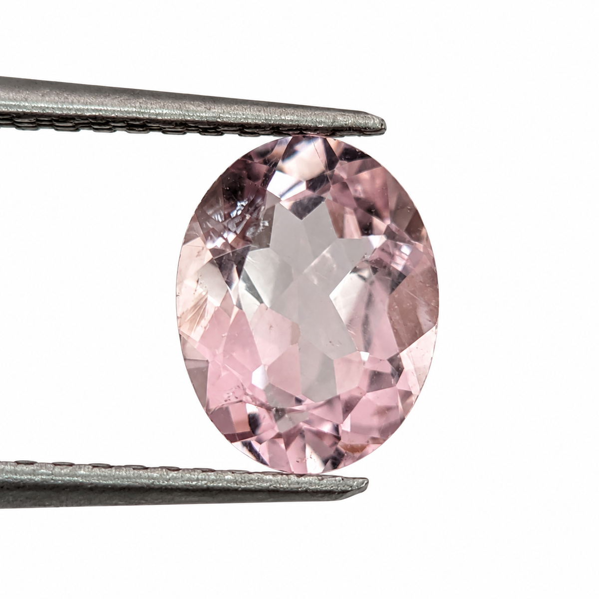 Morganita Facetada Ovalada 8 x 5.6 mm