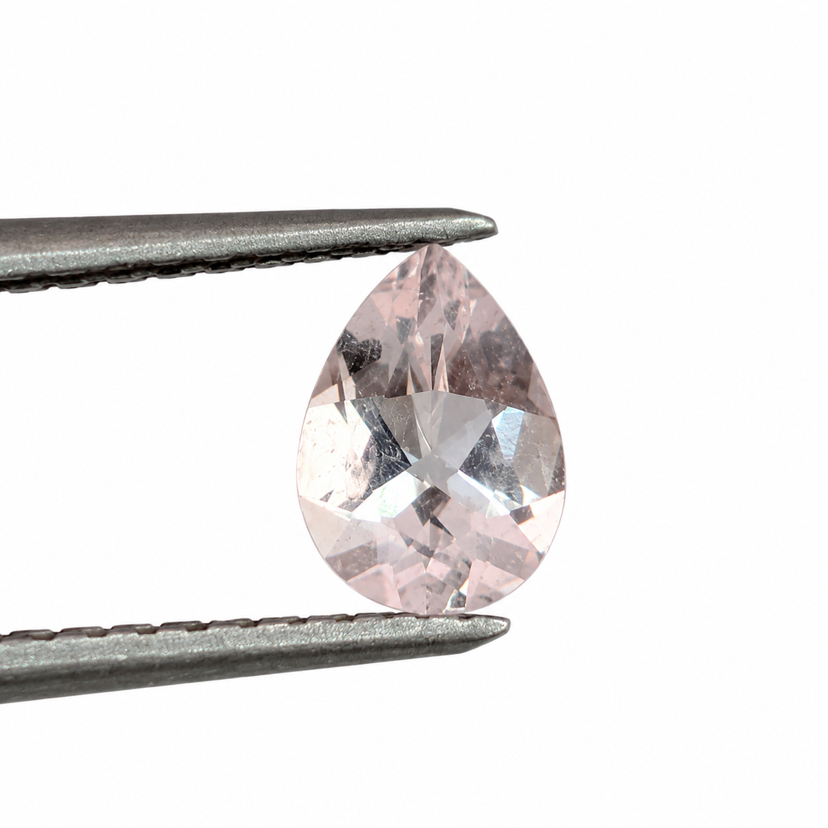 Morganita Facetada Pera 4.5 x 3.5 mm