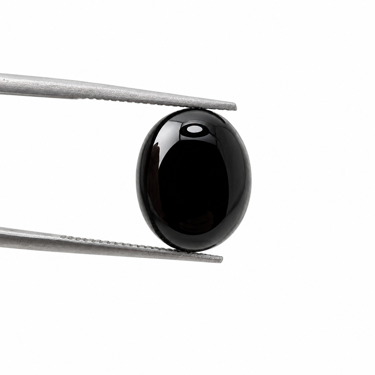 Ónix Negro Cabuchón Ovalado 10 mm x 8 mm