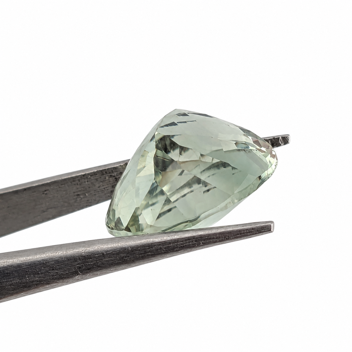 Prasiolita (Amatista Verde) Facetada Ovalada 23 x 17.5 mm