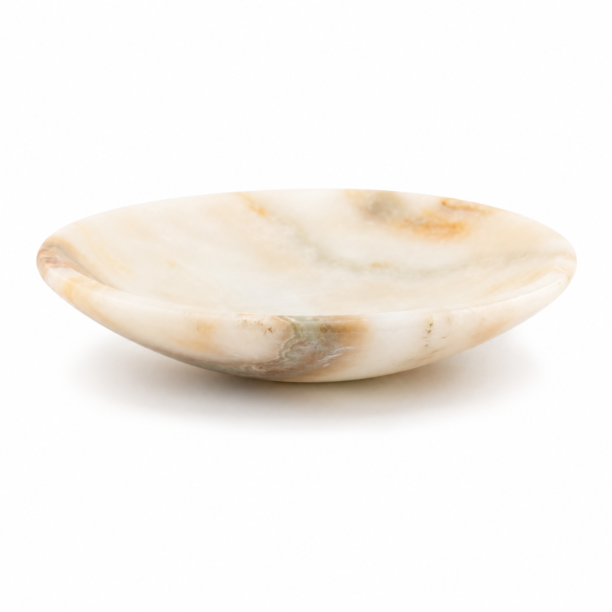 Plato de Ónix de Marruecos redondo 10 cm