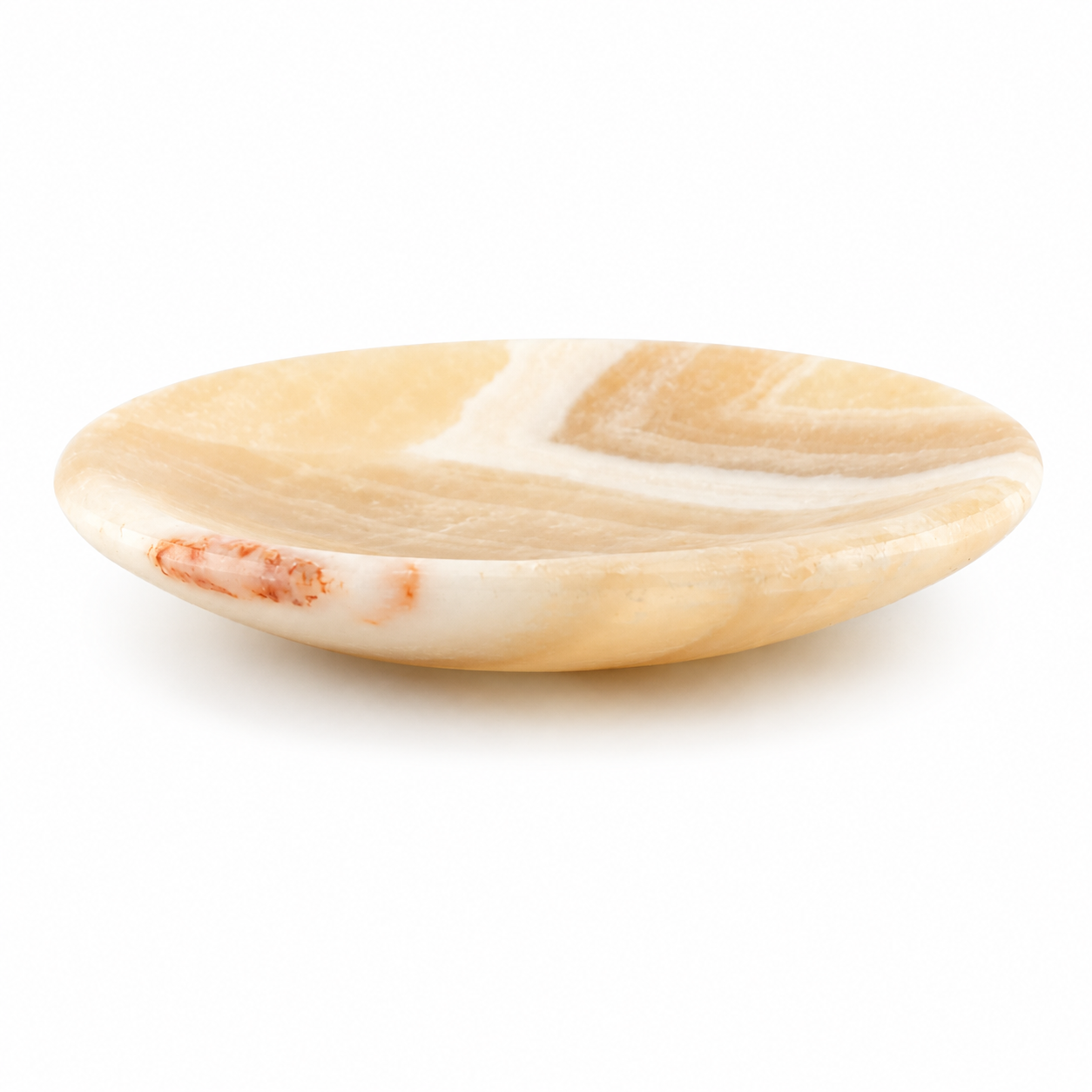 Plato de Ónix de Marruecos redondo 10 cm