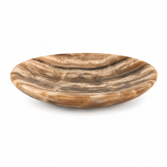 Plato de Ónix de Marruecos redondo 10 cm