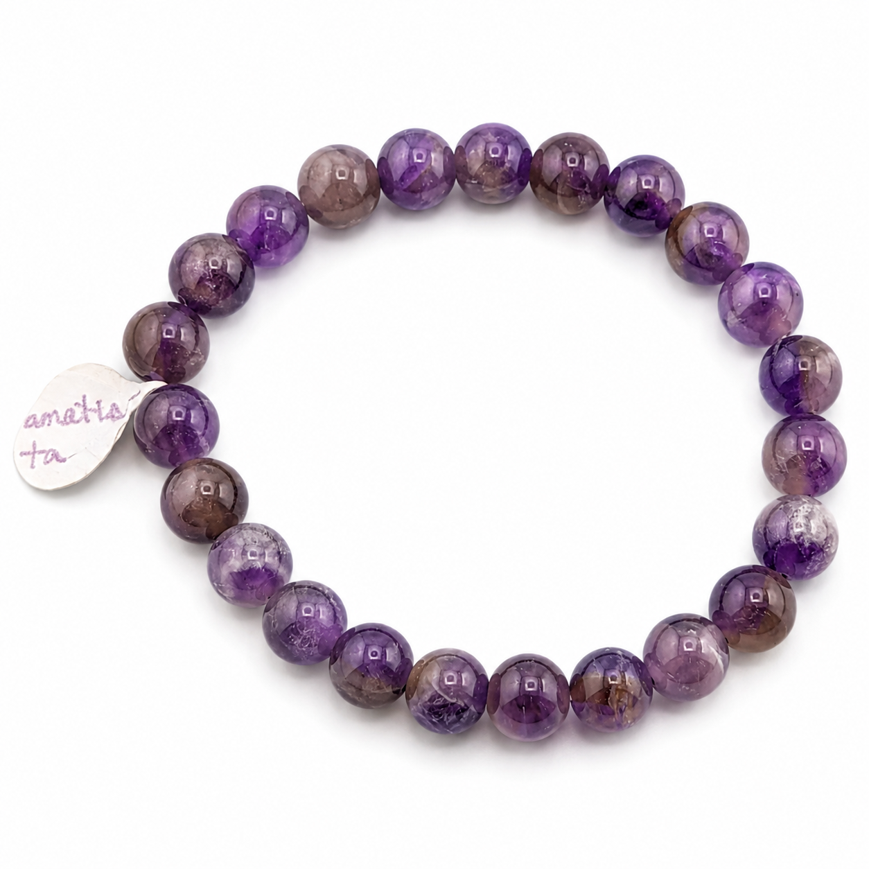 Pulsera Elástica de Amatista