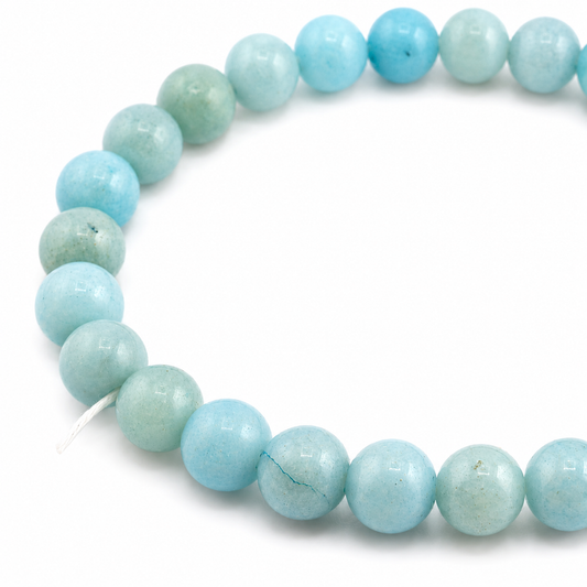 Pulsera Elástica de Amazonita