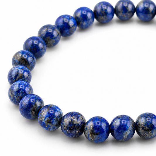 Pulsera Elástica de Lapislazuli