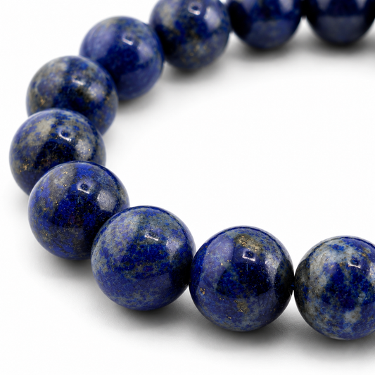Pulsera Elástica de Lapislazuli
