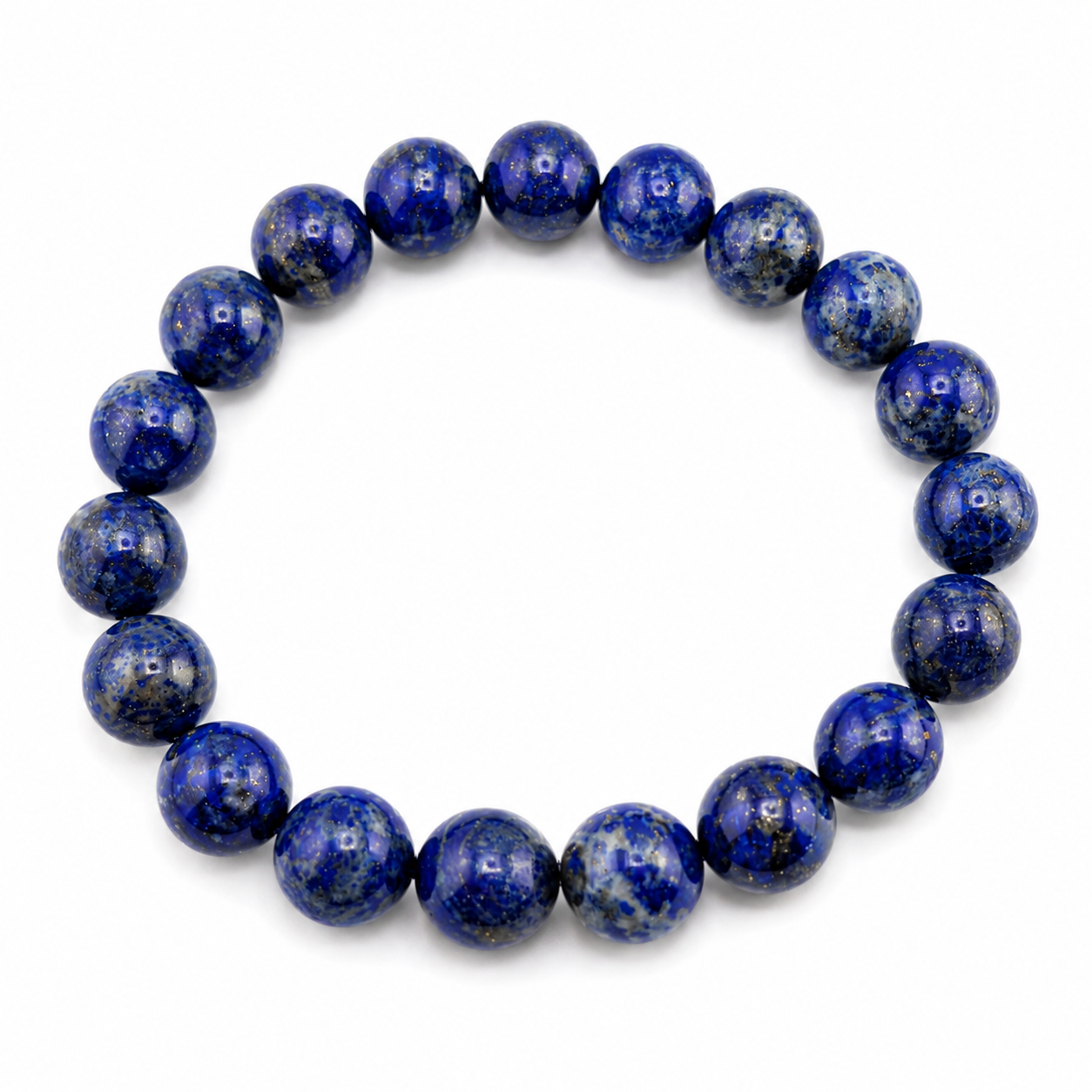 Pulsera Elástica de Lapislazuli