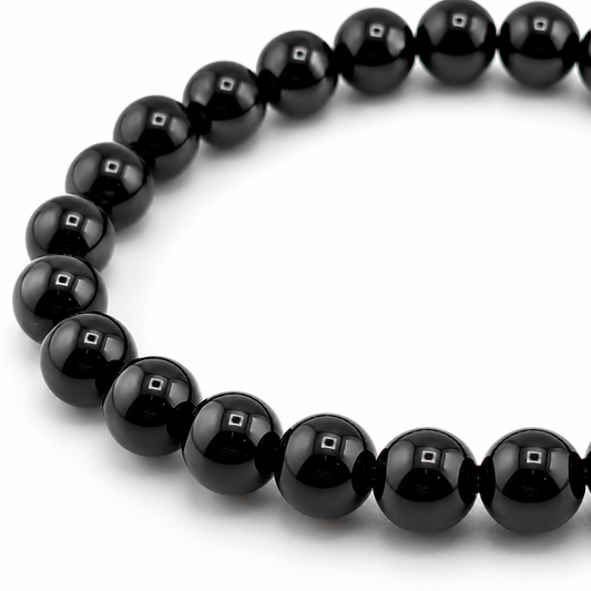Pulsera Elástica de Obsidiada Arcoiris