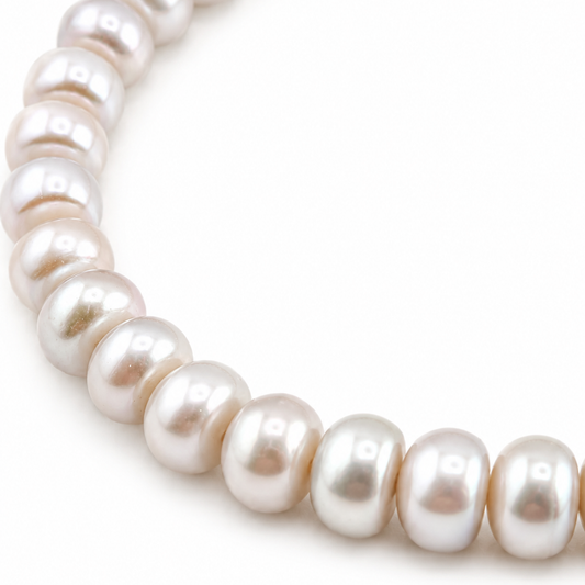 Pulsera Elástica de Perlas de Agua Dulce