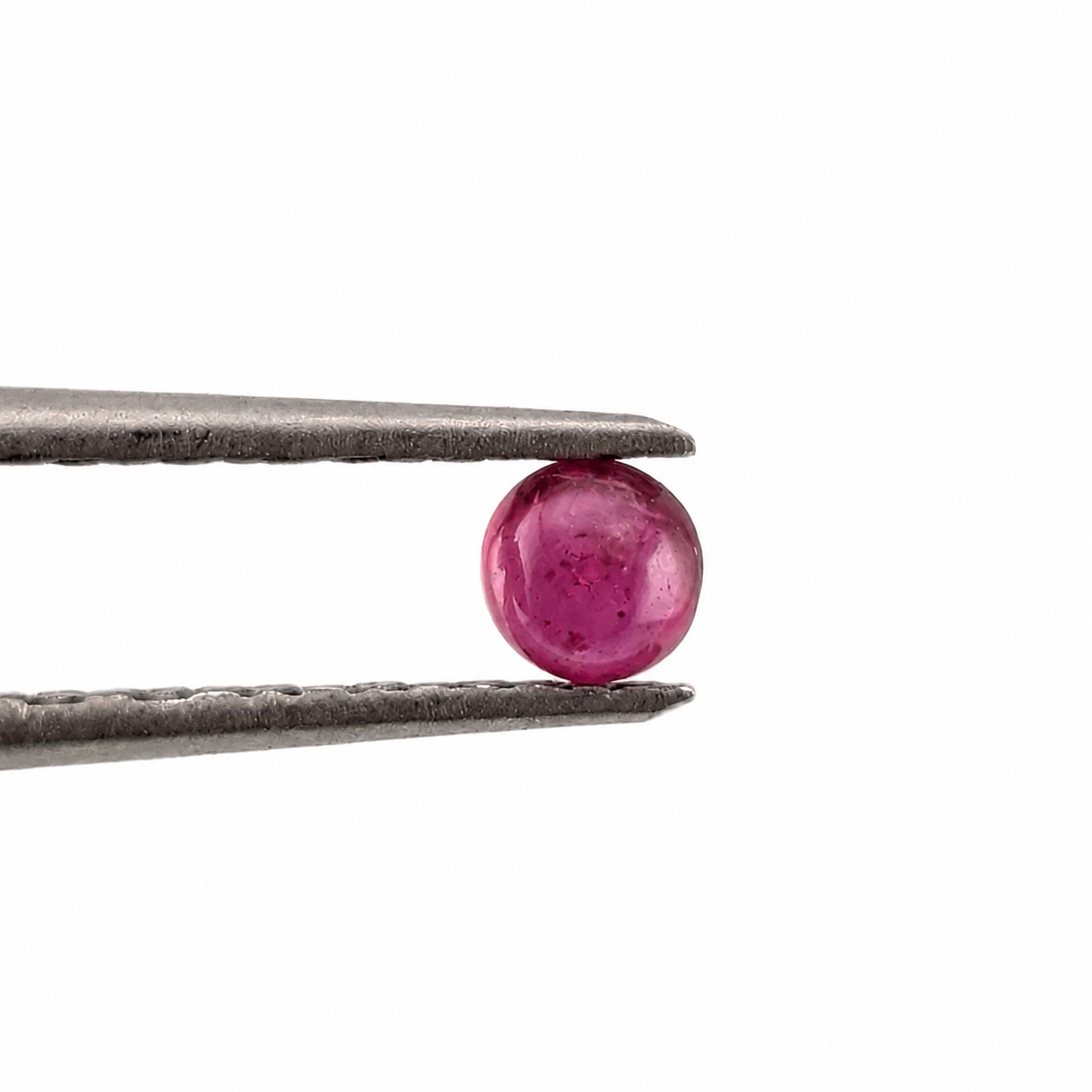 Rubí Cabuchón Redondo 3 mm