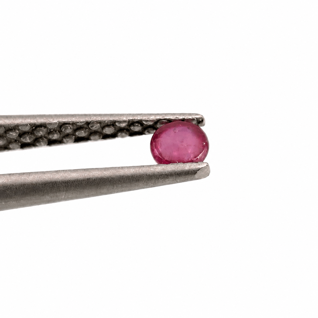 Rubí Cabuchón Redondo 3 mm