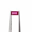 Rubí Facetado Rectangular 4.3 mm x 2.7 mm