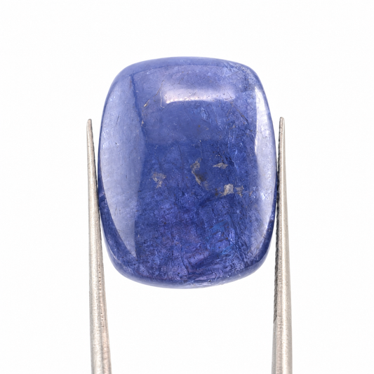 Tanzanita Cabuchón Cojín 23 x 18 mm
