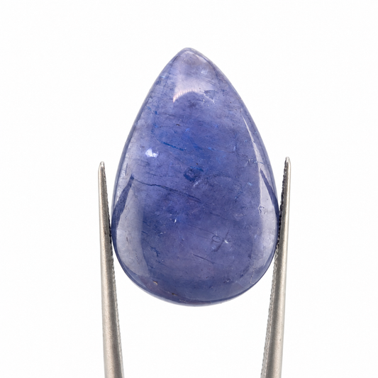 Tanzanita Cabuchón Gota 25 x 15 mm